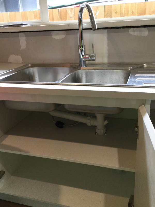 Kitchen sink installation in Preston