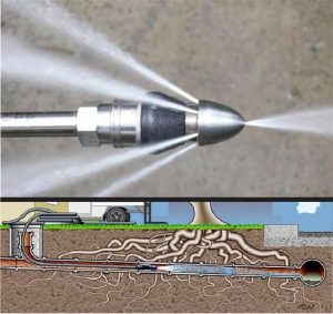 High Pressure Water Jet Drain Cleaning
